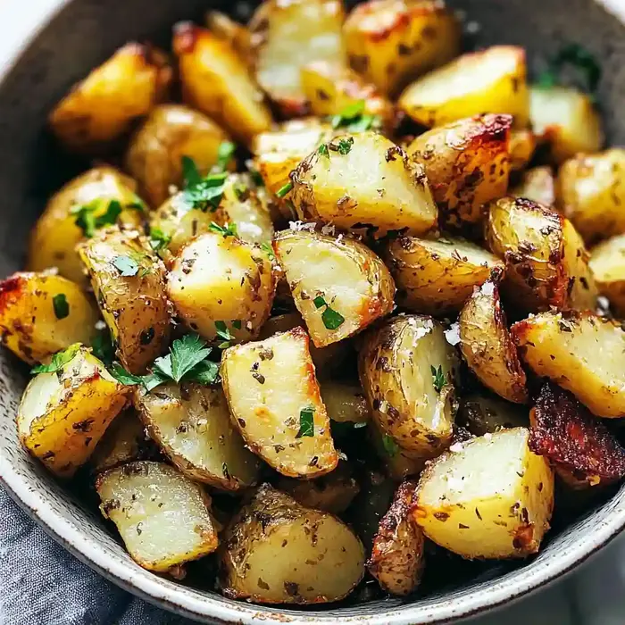 Crispy Air Fryer Roasted Potatoes