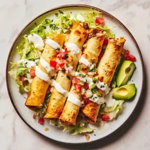 Crispy Air Fryer Taquitos Recipe