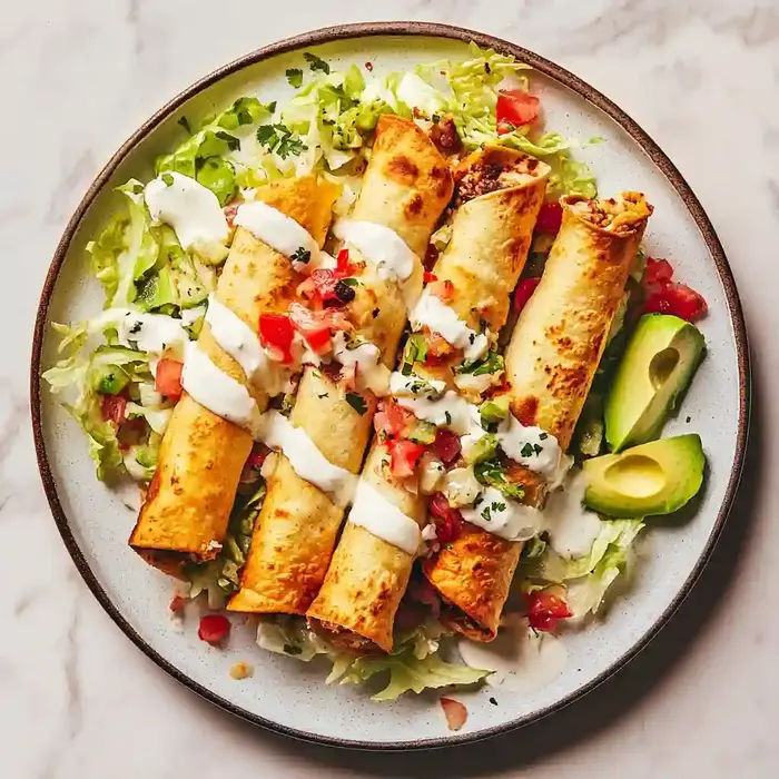 Crispy Air Fryer Taquitos Recipe