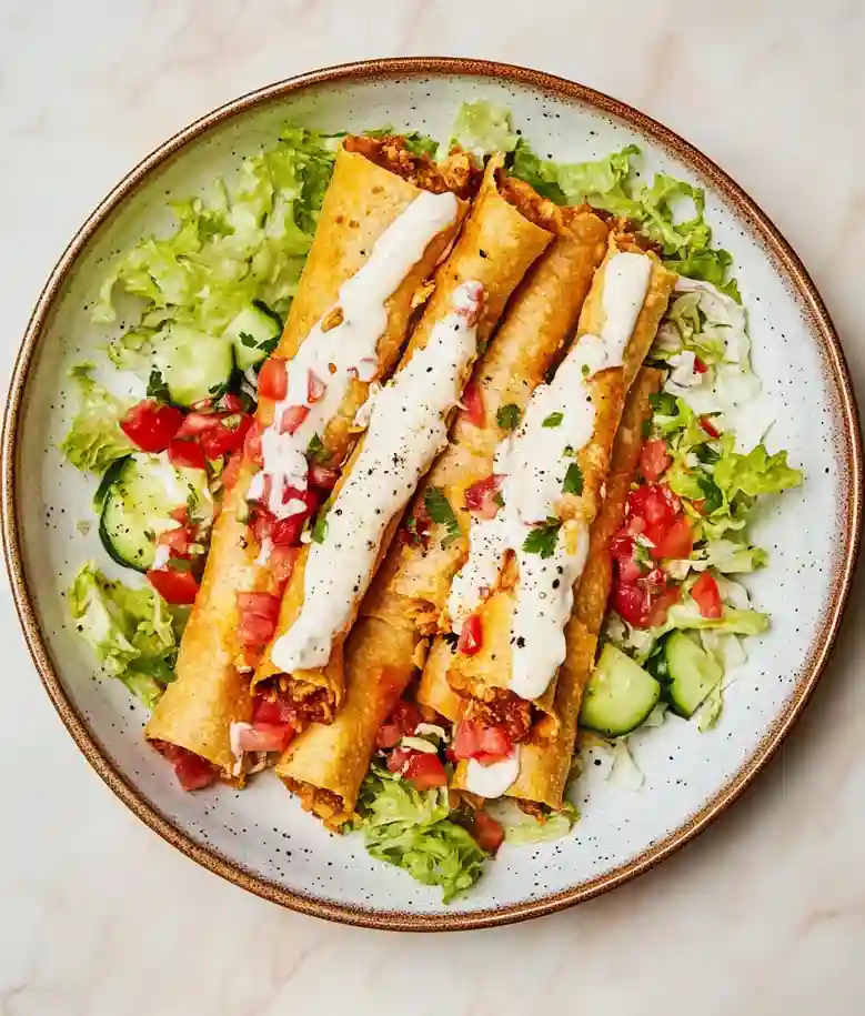 Crispy Air Fryer Taquitos Recipe
