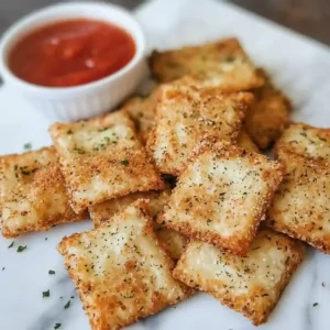 Crispy Air Fryer Toasted Ravioli