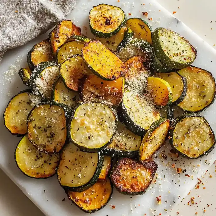 Crispy Air Fryer Zucchini and Squash
