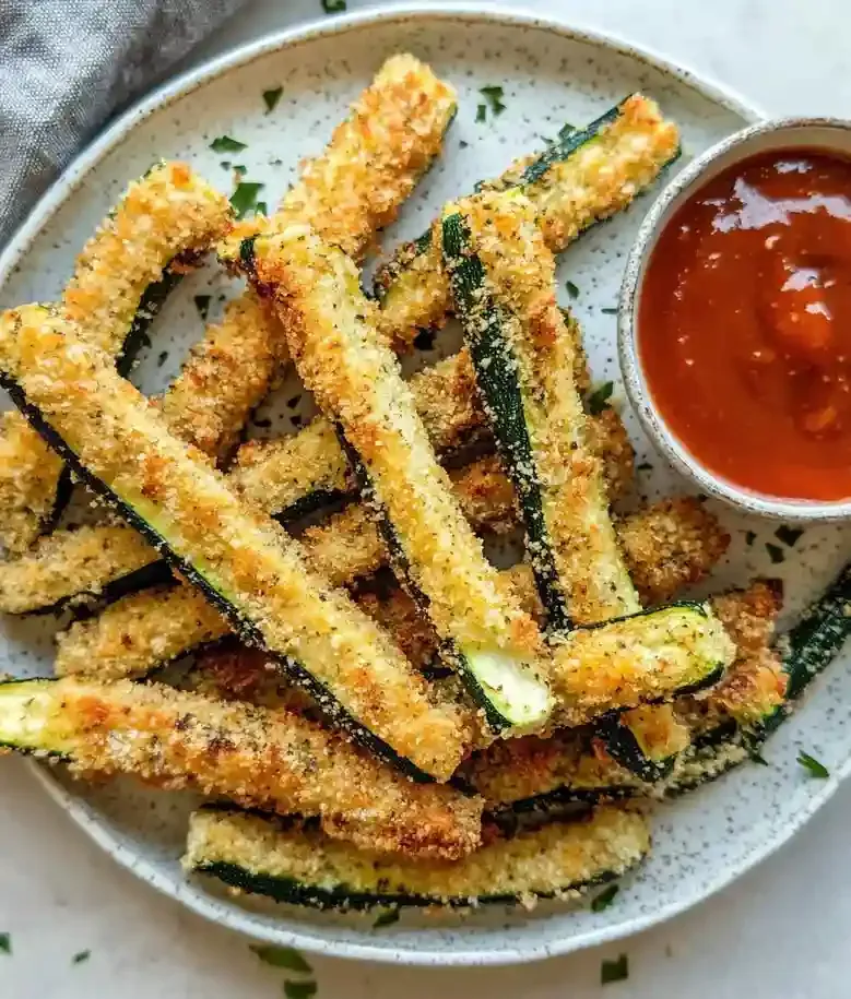 Crispy Air Fryer Zucchini Fries