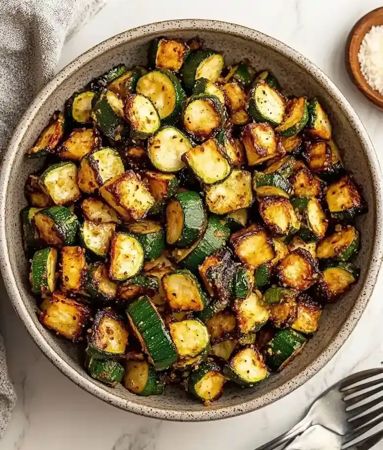 Crispy Easy Air Fryer Zucchini