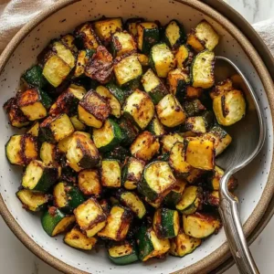 Crispy Easy Air Fryer Zucchini
