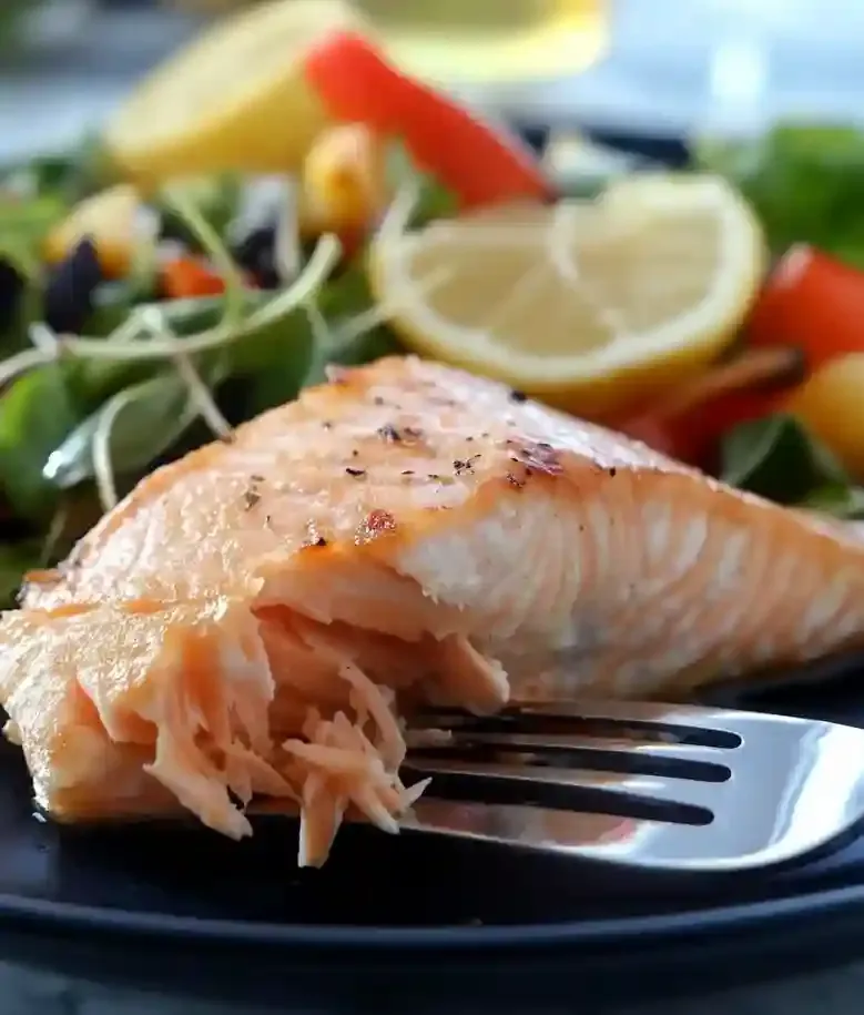 Crispy Frozen Salmon In Air Fryer