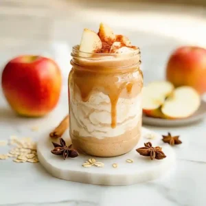 Delicious Apple Cinnamon Protein Smoothie