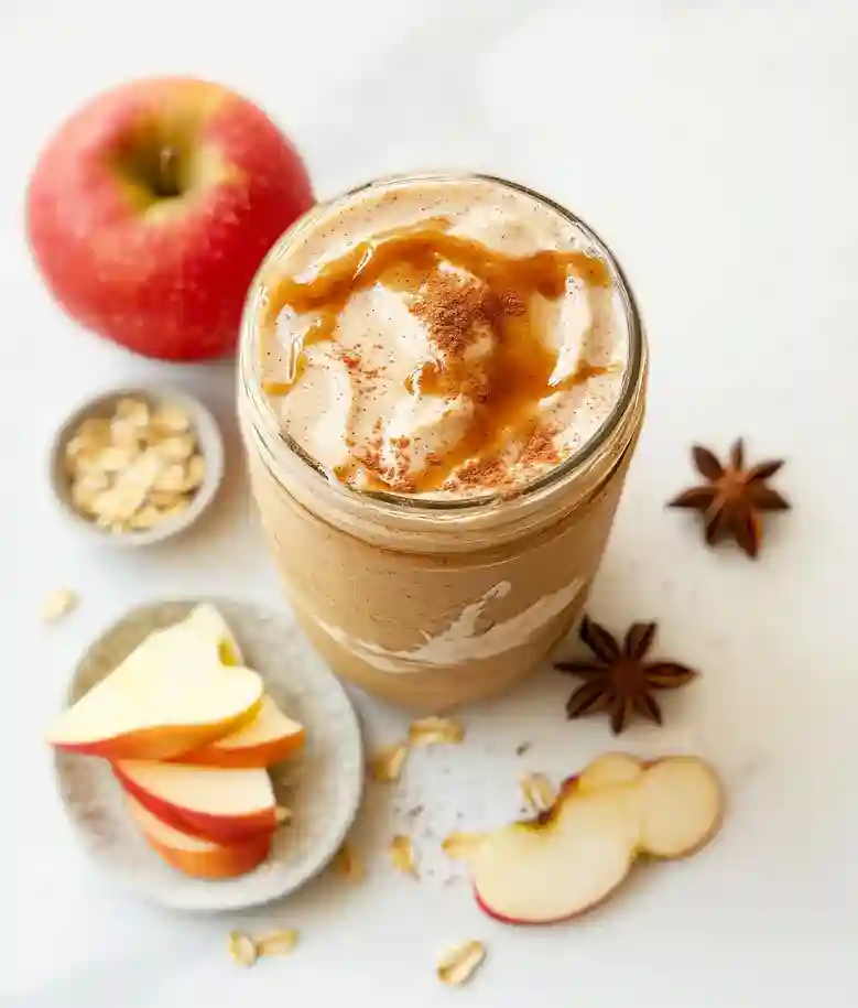 Delicious Apple Cinnamon Protein Smoothie