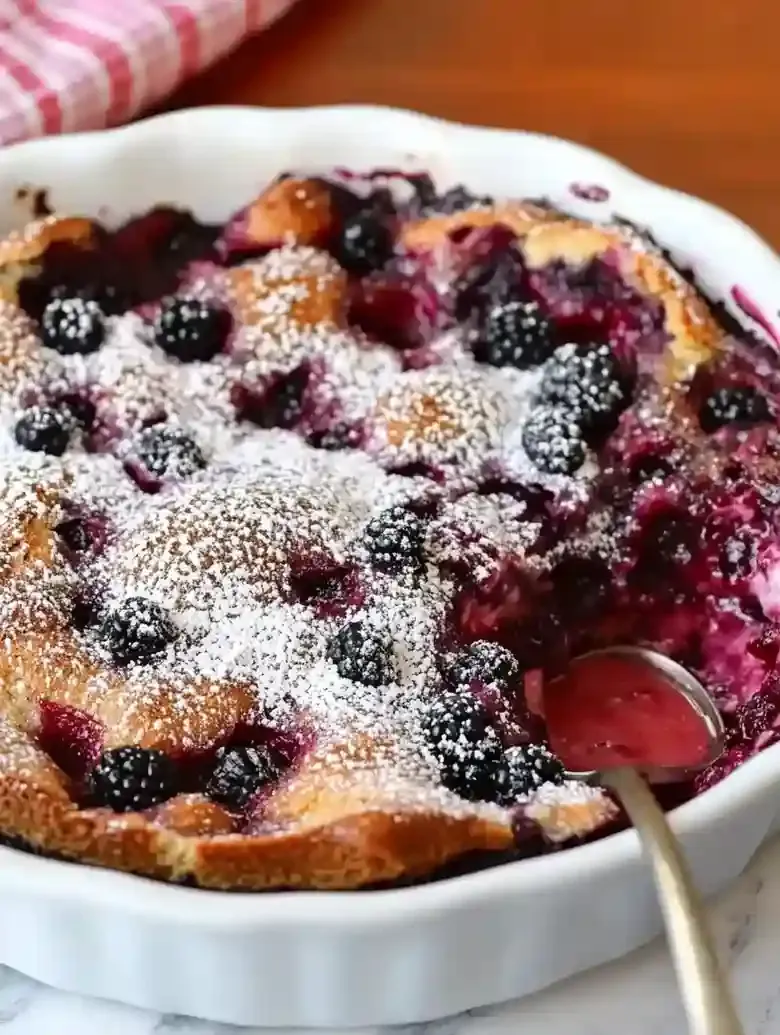 Delicious Blackberry Clafoutis Recipe