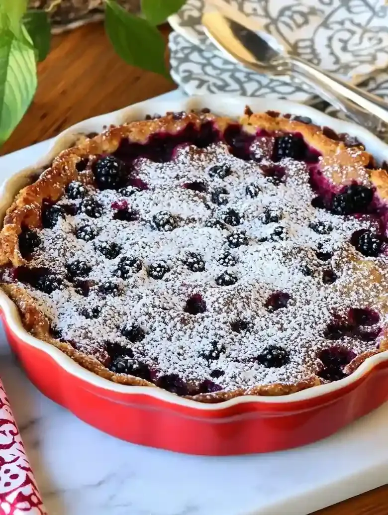 Delicious Blackberry Clafoutis Recipe