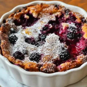 Delicious Blackberry Clafoutis Recipe