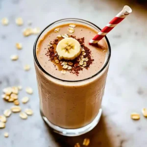 Delicious Coffee Oatmeal Smoothie