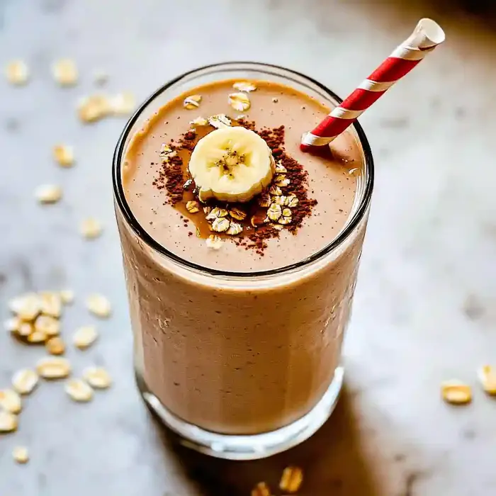 Delicious Coffee Oatmeal Smoothie