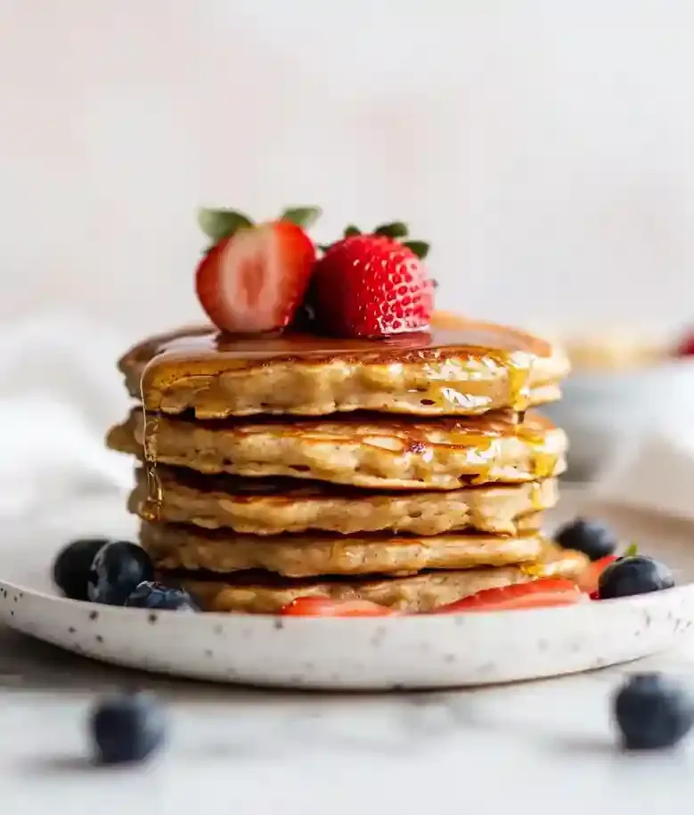 Delicious Healthy Oatmeal Pancakes