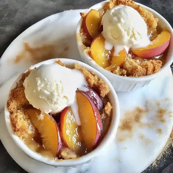 Delicious Nectarine Upside-Down Cake