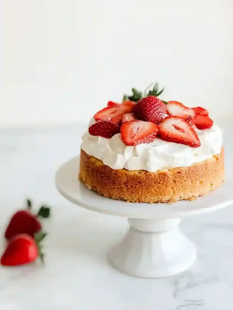 Delicious Strawberry Shortcake Cake