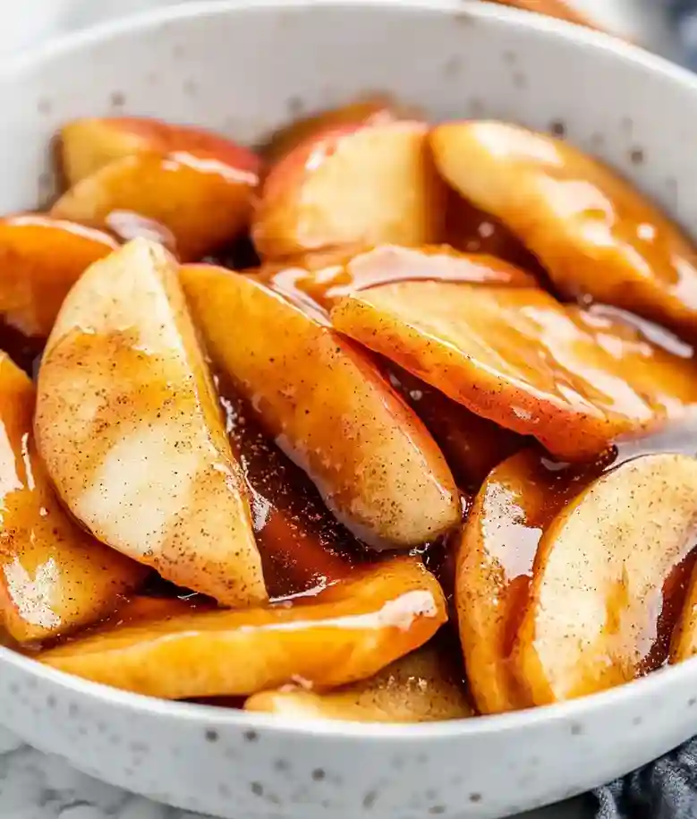 Easy Air Fryer Cinnamon Apples Recipe