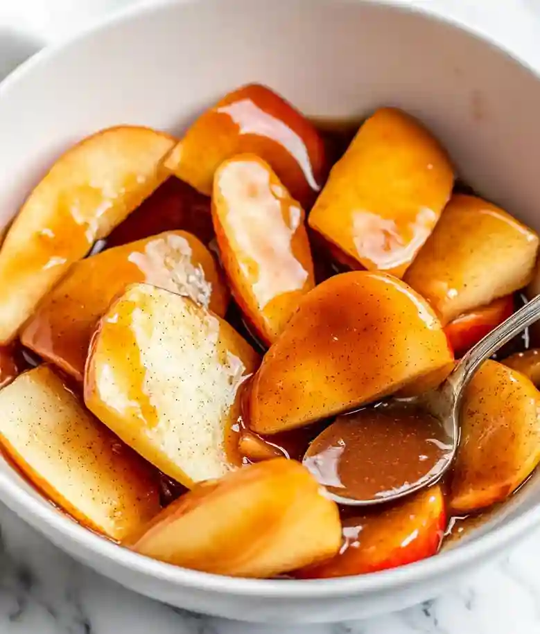 Easy Air Fryer Cinnamon Apples Recipe
