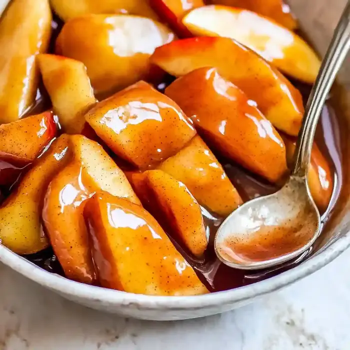 Easy Air Fryer Cinnamon Apples Recipe