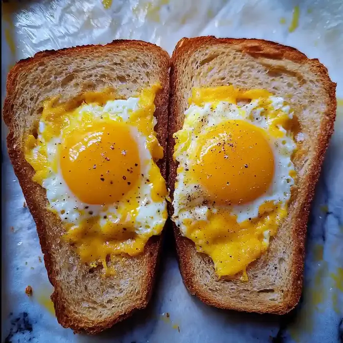 Easy Air Fryer Egg Toast