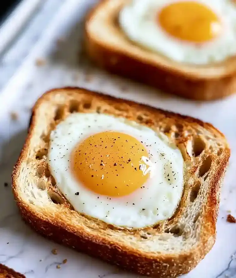 Easy Air Fryer Egg Toast