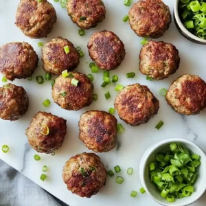Easy Air Fryer Meatballs Recipe