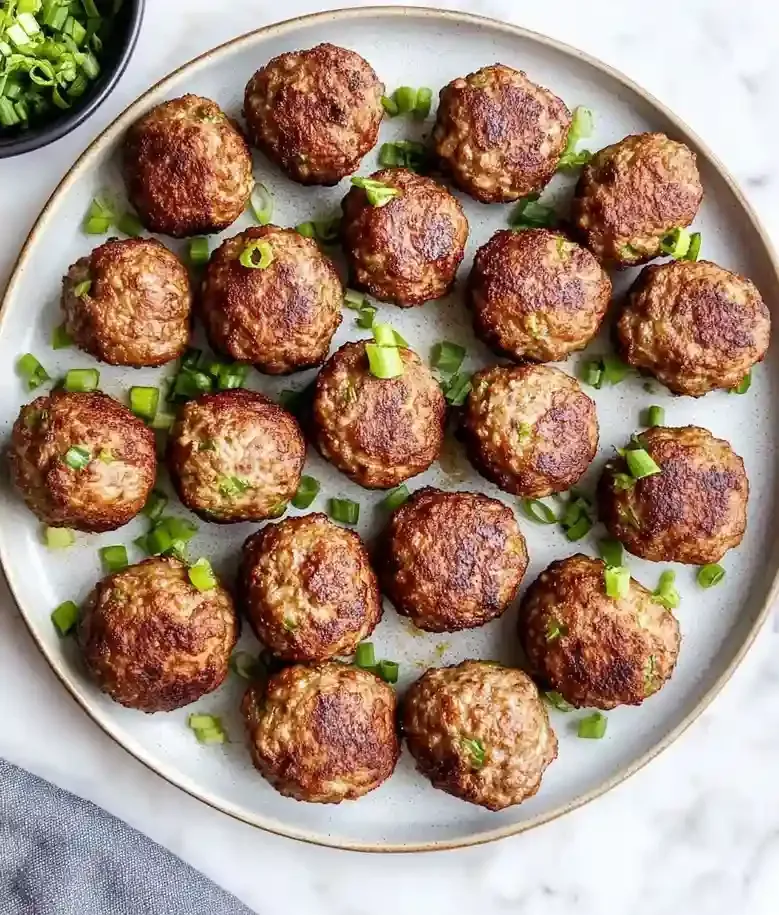 Easy Air Fryer Meatballs Recipe