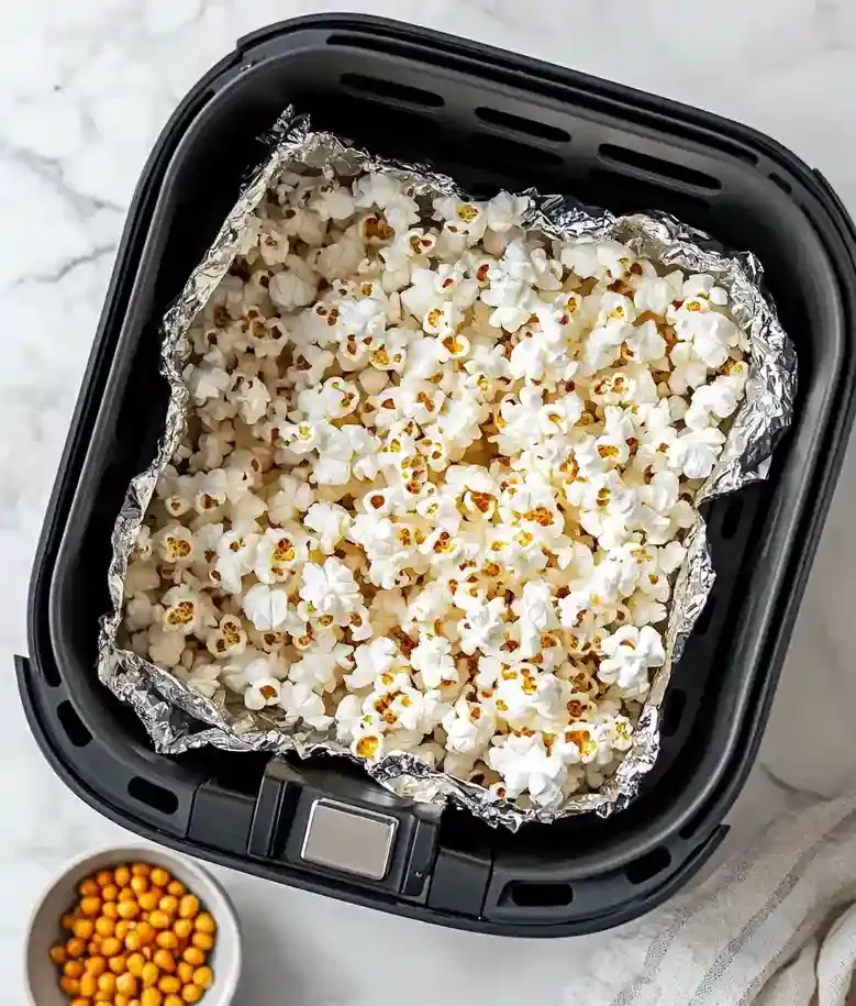 Easy Air Fryer Popcorn Recipe