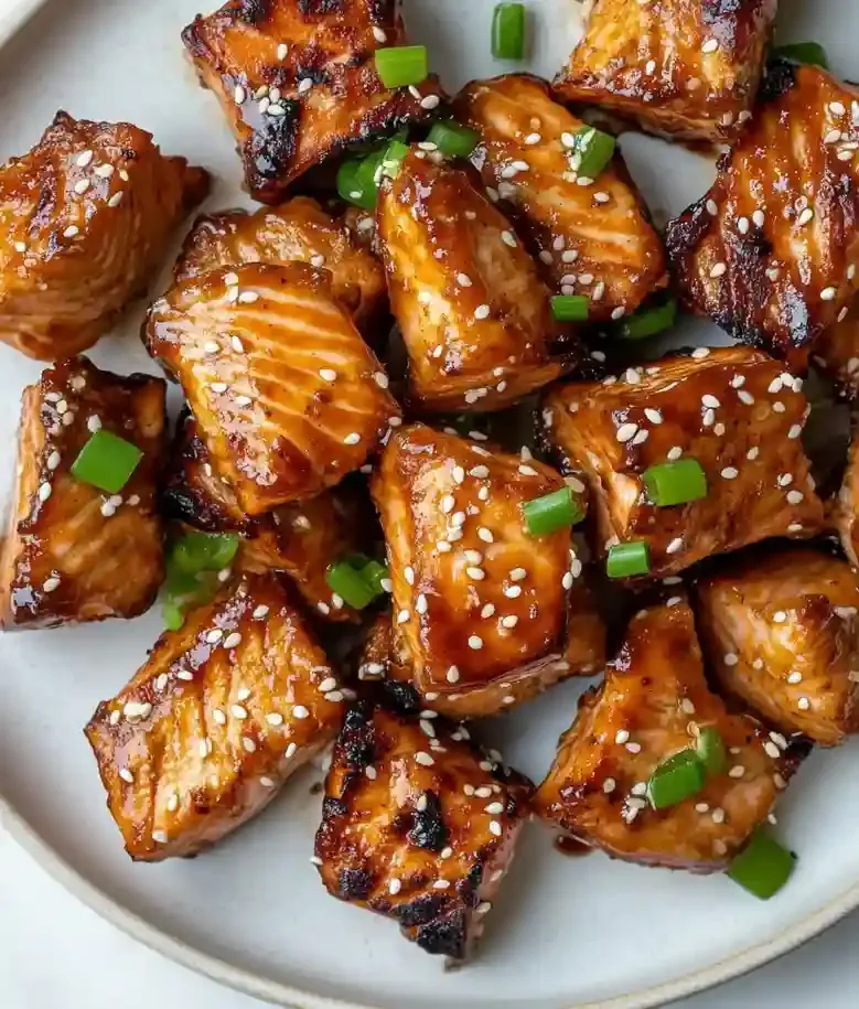 Easy Air Fryer Salmon Bites