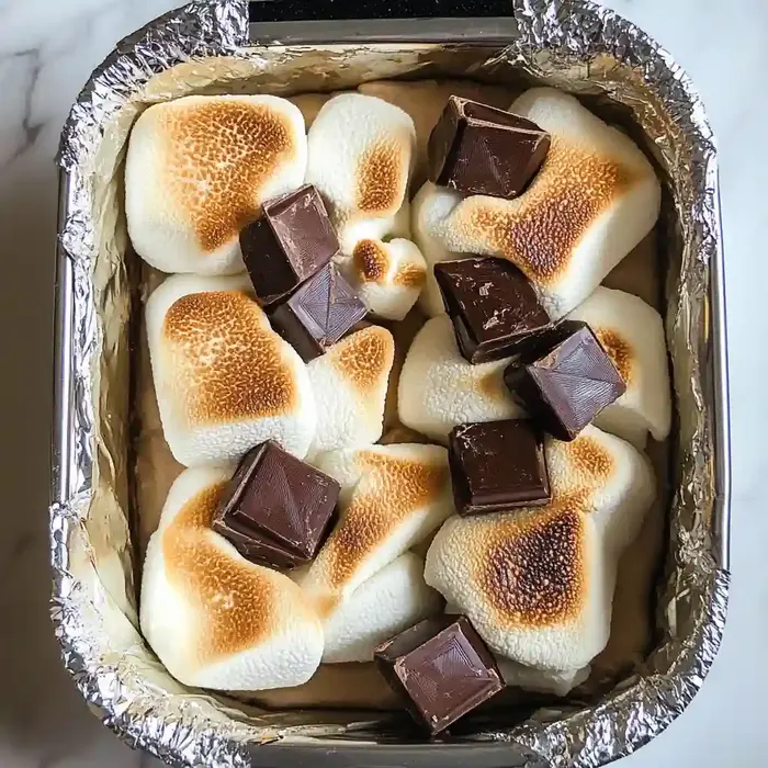 Easy Air Fryer S'mores Dip