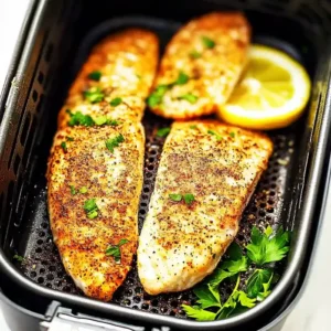 Easy Air Fryer Tilapia Recipe