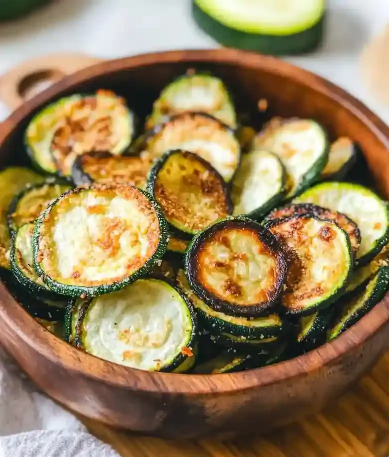 Easy Air Fryer Zucchini Chips Recipe
