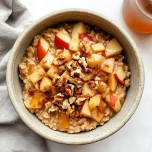 Easy Apple Cinnamon Oatmeal Recipe