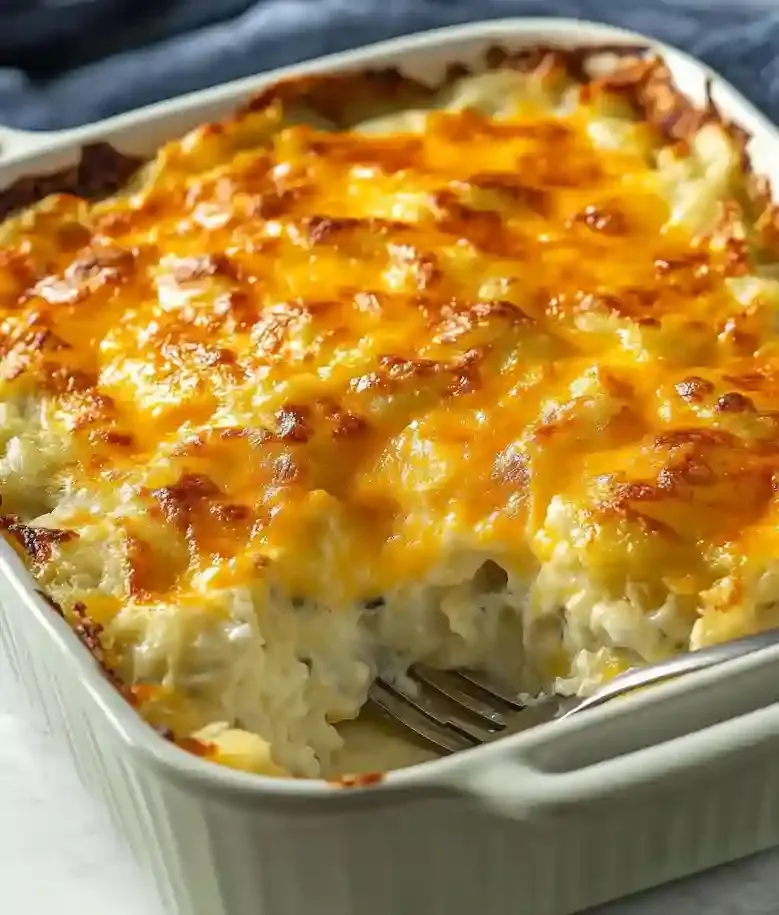 Easy Cheesy Hashbrown Casserole