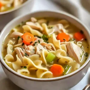 Easy Crockpot Chicken Noodle Soup