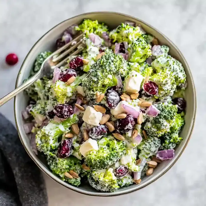 Easy Healthy Broccoli Salad Recipe