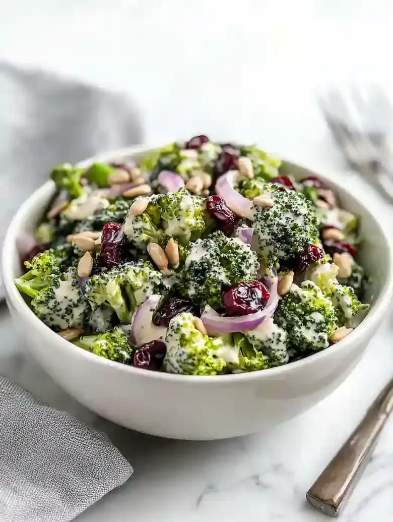 Easy Healthy Broccoli Salad Recipe