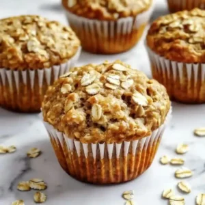 Easy Healthy Oatmeal Muffins