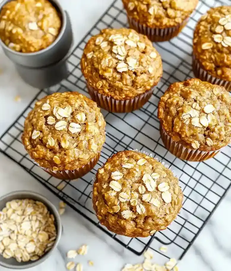 Easy Healthy Oatmeal Muffins