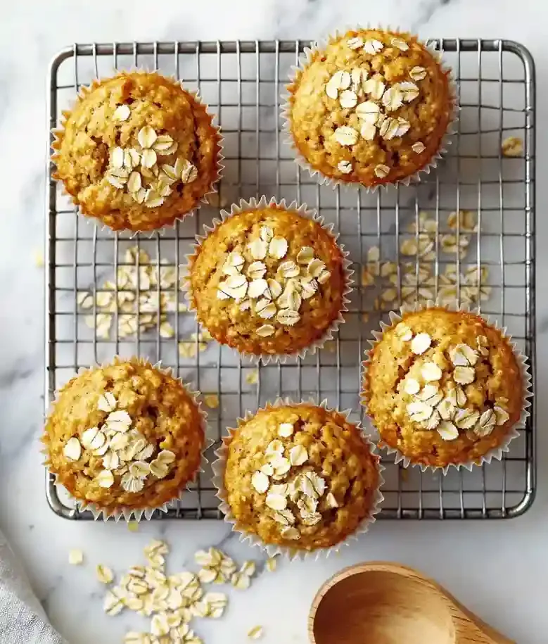Easy Healthy Oatmeal Muffins