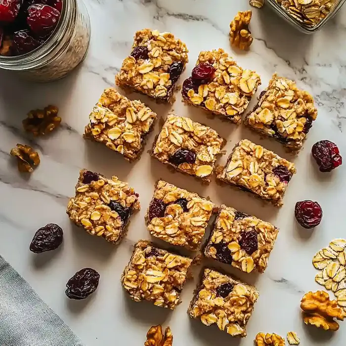 Easy Homemade Oat Breakfast Bars