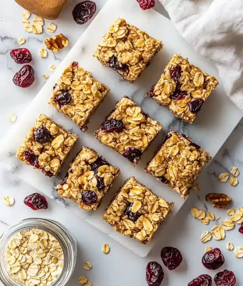 Easy Homemade Oat Breakfast Bars