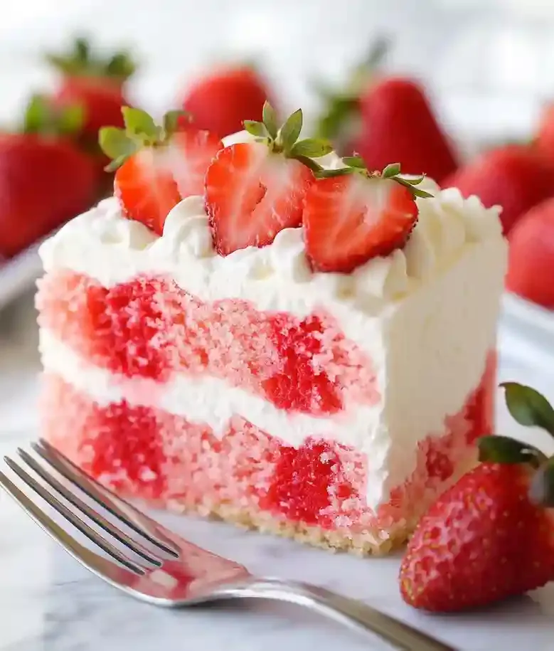 Easy Jello Poke Cake Recipe