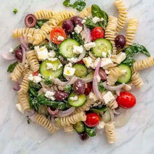 Easy Mediterranean Pasta Salad Recipe