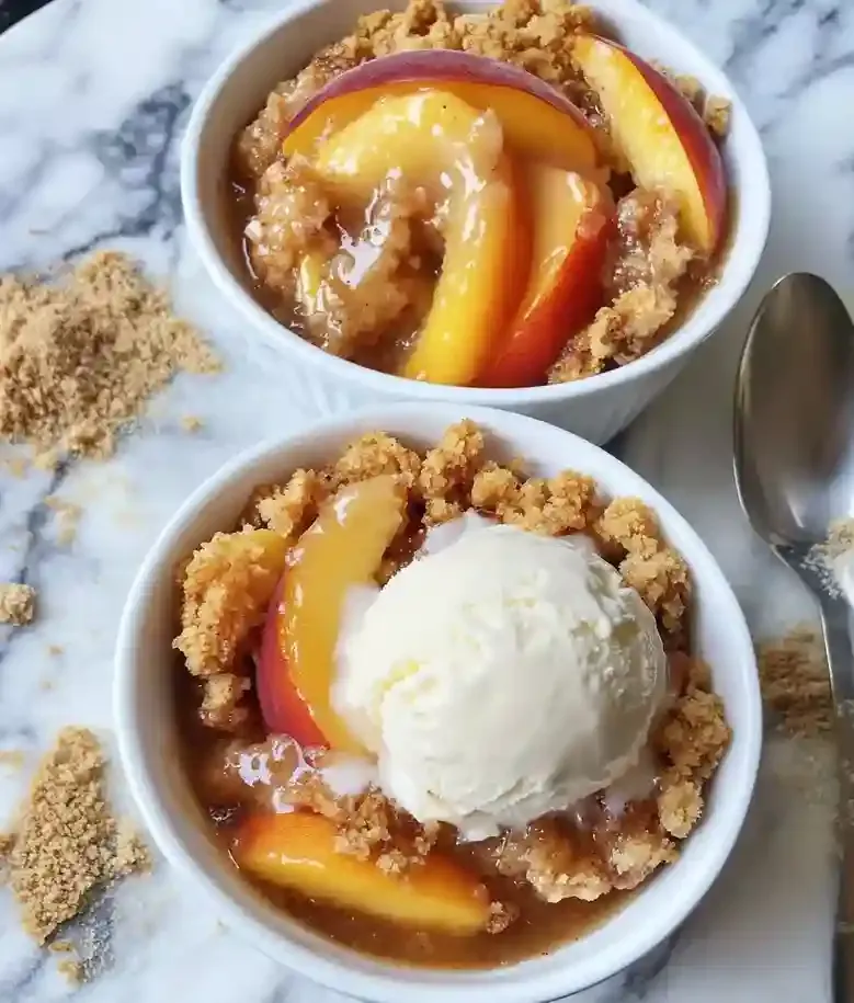 Easy Nectarine Brown Sugar Crisp