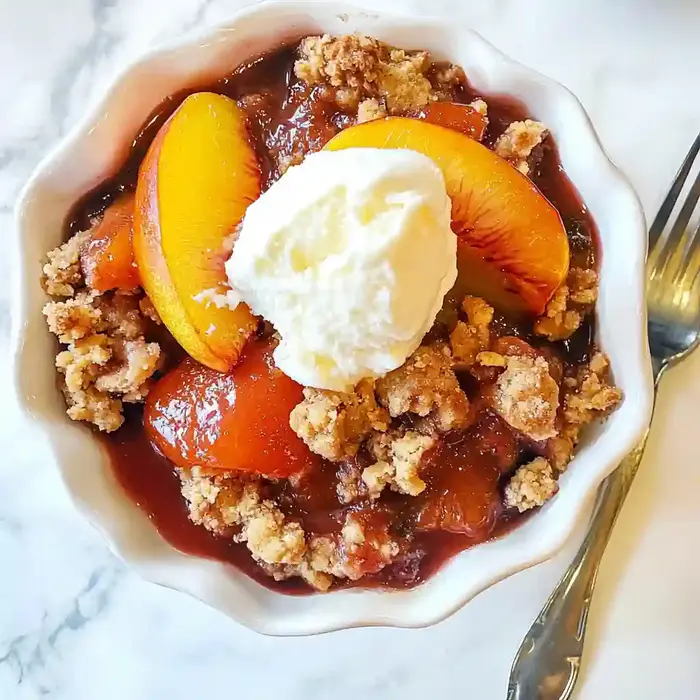 Easy Nectarine Crumble Recipe