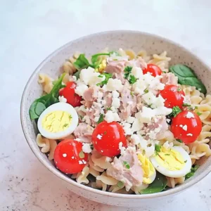 Easy Nicoise Pasta Salad Recipe