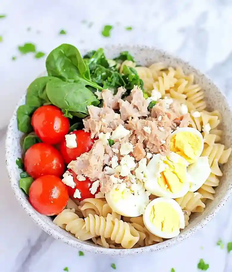 Easy Nicoise Pasta Salad Recipe