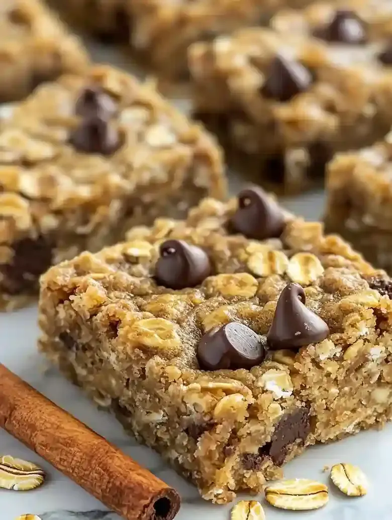Easy Oatmeal Chocolate Chip Bars