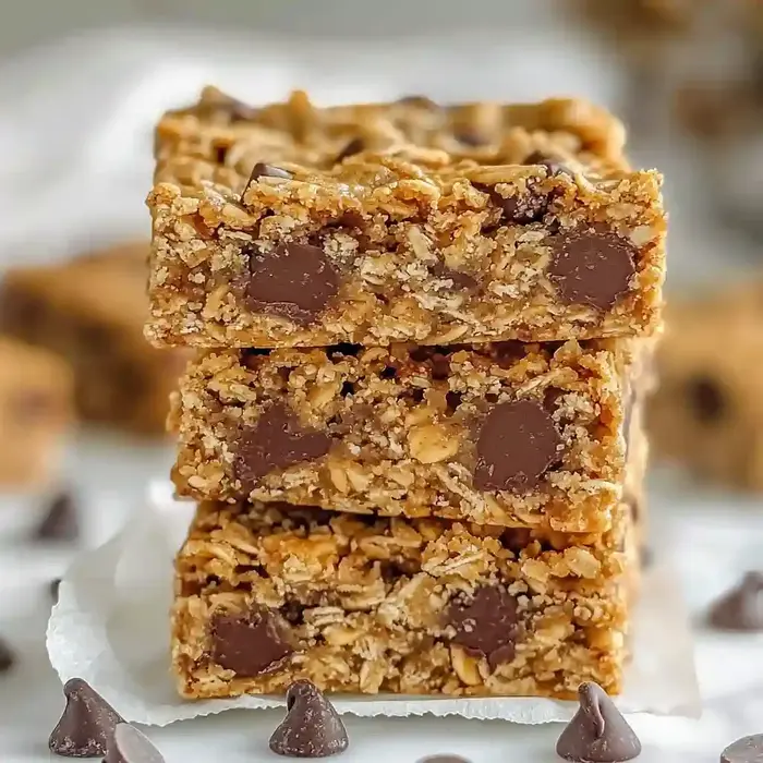 Easy Oatmeal Chocolate Chip Bars